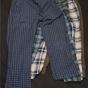 Men's Blue Patterned PJ Pack
